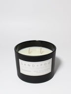 Cozy Teakwood 12 oz scented candle