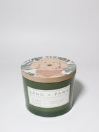 Cozy Sand + Paws Clean Waves 12 oz scented candle