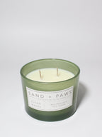 Cozy Sand + Paws Clean Waves 12 oz scented candle