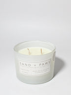 Cozy Sand + Paws Tropical Citrus 12 oz scented candle