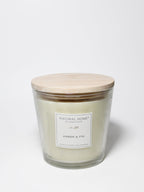 Cozy Amber & Fig Natural Home 31 oz scented candle