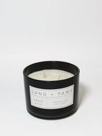 Cozy Sand + Paws Amber & Fig 12 oz scented candle