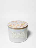 Cozy Ambered Wood 12 oz scented candle