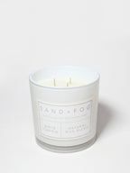 Cozy White Pumpkin 21 oz scented candle