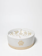 Cozy Sand + Paws Vanilla Sandalwood 12 oz scented candle