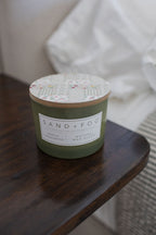 Cozy Vanilla Sandalwood 12 oz scented candle