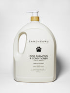 Stylish Sand + Paws Pet Shampoo & Conditioner - Vanilla Coconut