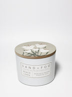 Cozy Beach Linen 12 oz scented candle