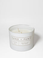 Cozy Sand + Paws Ocean Mist 12 oz scented candle