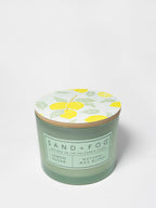 Cozy Lemon Sugar 12 oz scented candle