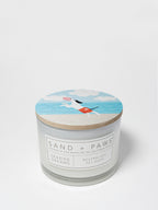 Cozy Sand + Paws Seaside Dreams 12 oz scented candle