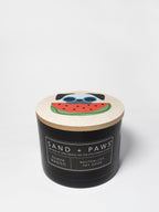 Cozy Sand + Paws Guava Mango 12 oz scented candle